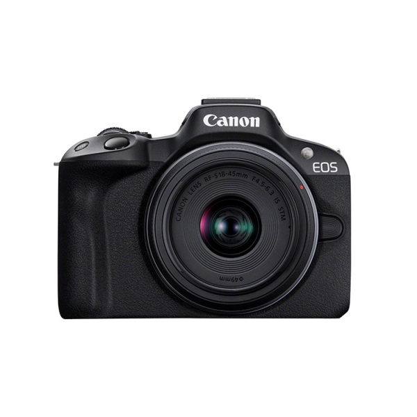 Canon EOS R50 + RF-S 18-45 IS STM + ładowarka i akumulator Newell zamiennik LP-E17